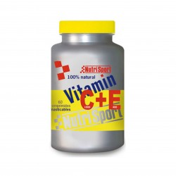 NUTRISPORT VITAMIN C+E 60 COMP