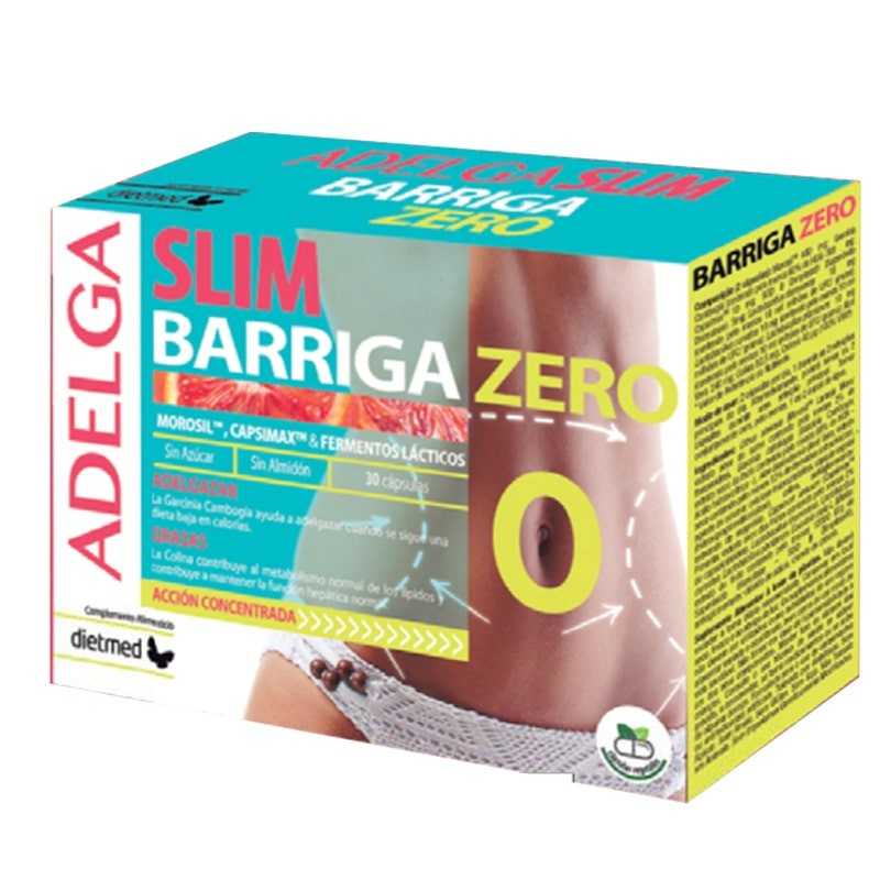 DIETMED ADELGASLIM BARRIGA ZERO 30CAP