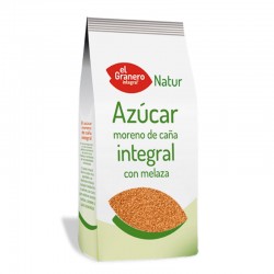 EL GRANERO AZÚCAR INTEGRAL MORENO CON MELAZA 1KG