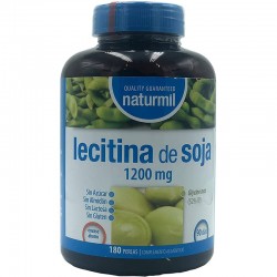 NATURMIL LECITINA DE SOJA 1200MG 180PERLAS