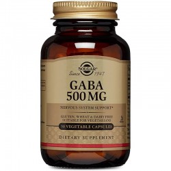 SOLGAR GABA 500MG 50CAP