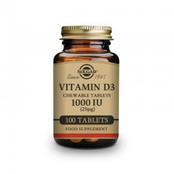 SOLGAR VITAMINA D3 1000UI...