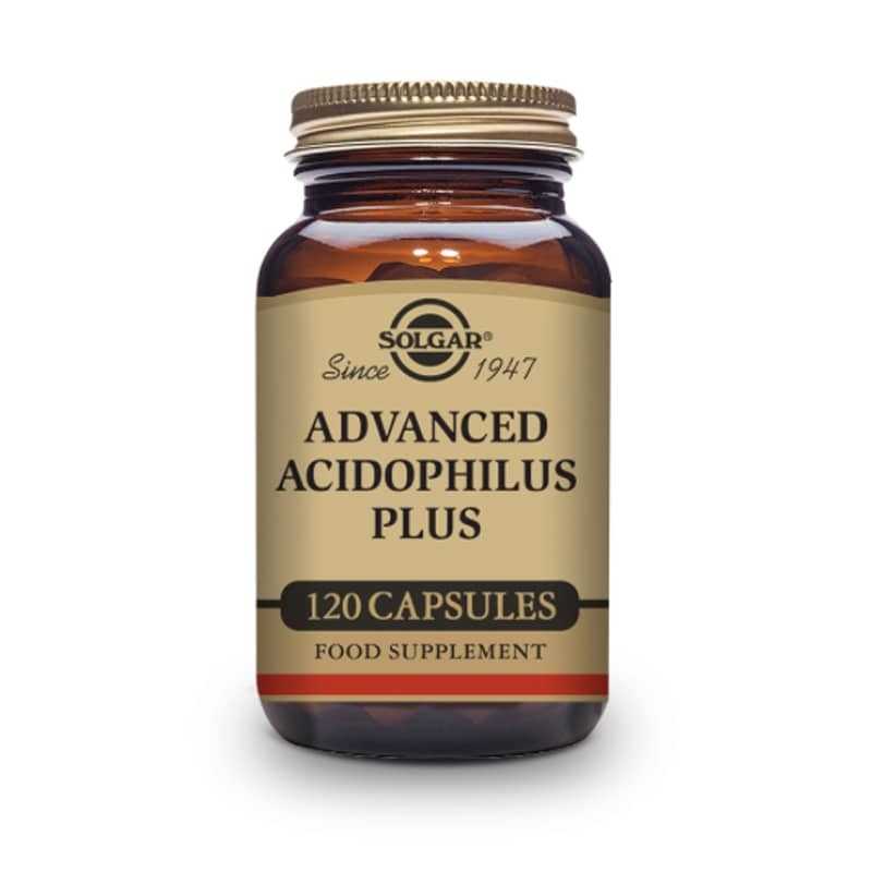SOLGAR ADVANCED ACIDOPHILUS PLUS 120CAP