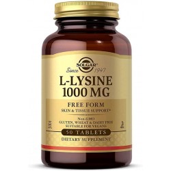 SOLGAR L-LISINA 1000MG 50COMP