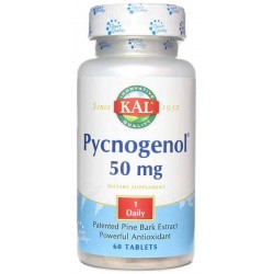 KAL PYCNOGENOL 50MG 60COMP