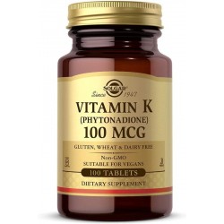 SOLGAR VITAMIN K1 100mcg...