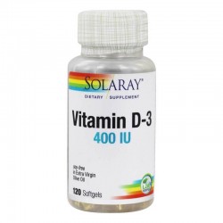 SOLARAY VITAMIN D3 400UI 120SOFTGEL