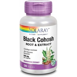 SOLARAY BLACK COHOSH 120VCAP