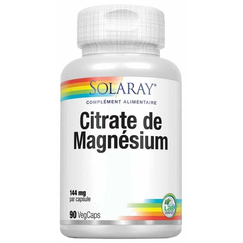 SOLARAY MAGNESIUM CITRATE 90VCAPS