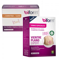 PACK DIETISA BIFORM VIENTRE PLANO EXPERT + L-CARNITINA Q10