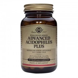 SOLGAR ADVANCED ACIDOPHILUS PLUS 60CAP