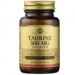 SOLGAR TAURINA 500MG 50VCAPS