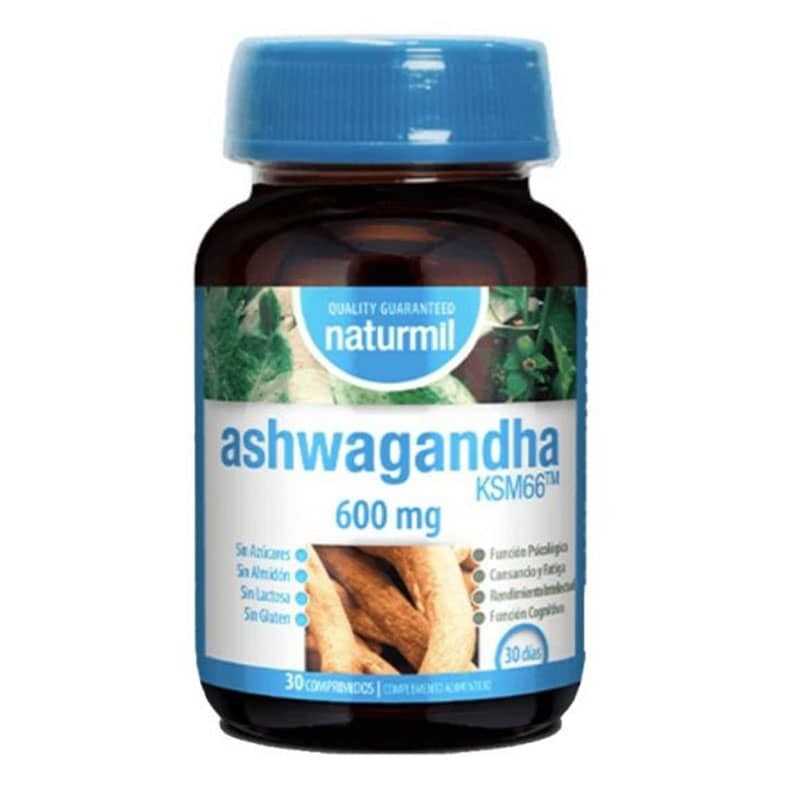 NATURMIL ASHWAGANDHA KSM66 600mg - 30 COMPRIMIDOS