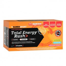 NAMEDSPORT TOTAL ENERGY RUSH 60 COMPRIMIDOS