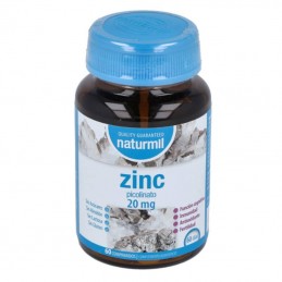 NATURMIL ZINC PICOLINATO 20MG 60 COMPRIMIDOS