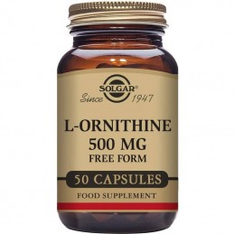 SOLGAR L-ORNITINA 500MG 50VCAP