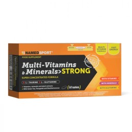 NAMEDSPORT MULTI-VITAMINS & MINERALS STRONG 60TAB.