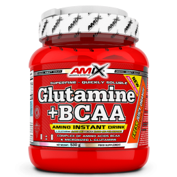 AMIX GLUTAMINE + BCAA POWDER 530 GR