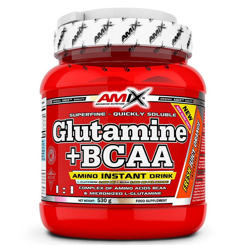 AMIX GLUTAMINE + BCAA POWDER 530 GR