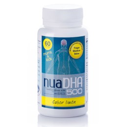 NUA DHA 500 SABOR LIMON 60CAP