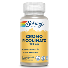 SOLARAY CROMO PICOLINATO 200MCG 50COMP