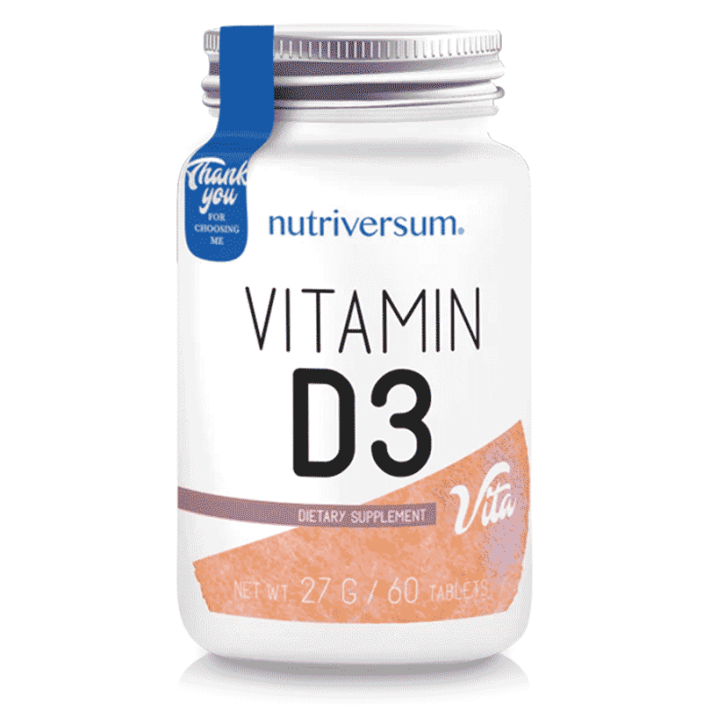 NUTRIVERSUM VITAMINA D3 (4000IU) 60 TABLETS