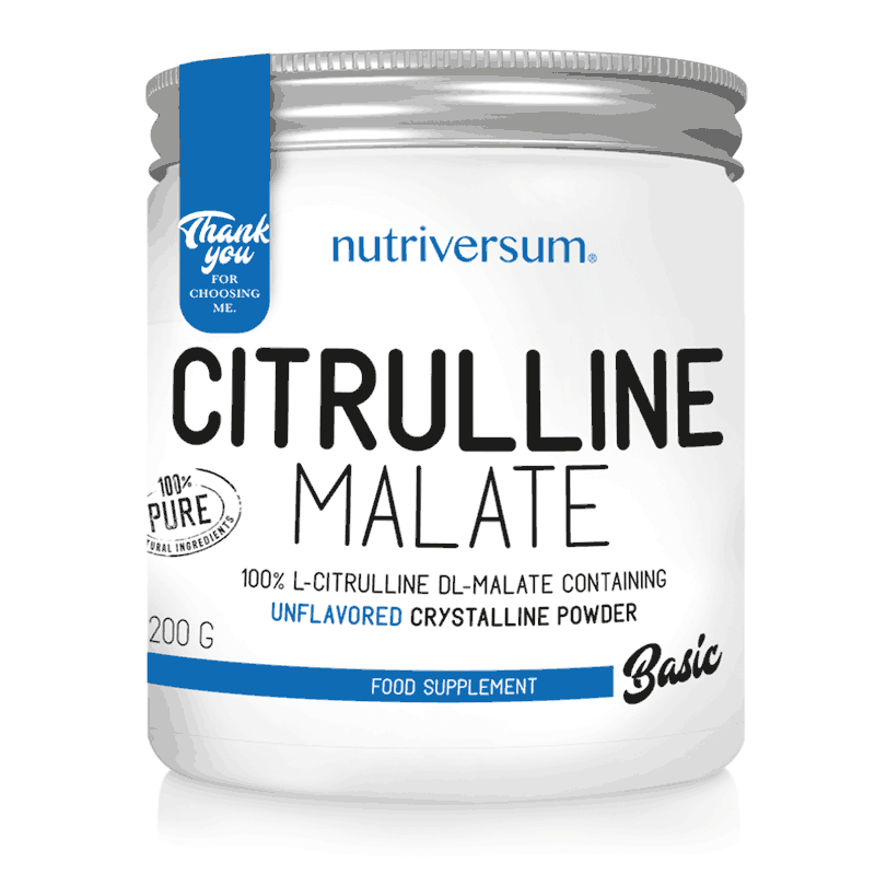 NUTRIVERSUM CITRULLINE MALATE 200GR