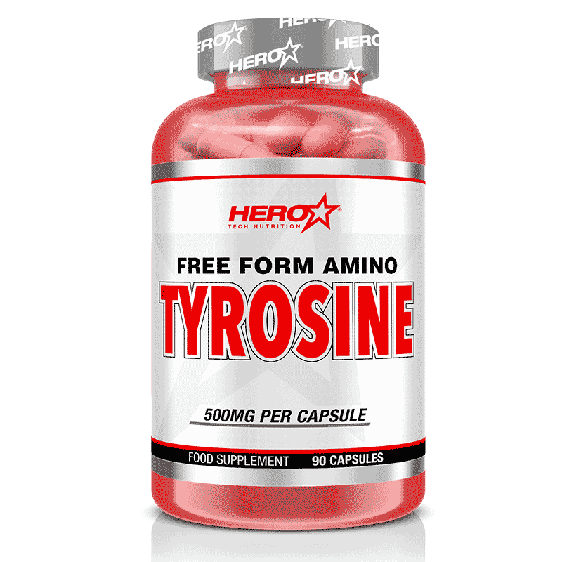 HEROTECH TYROSINE 500MG - 90 CAPSULAS