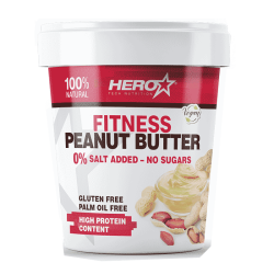 HEROTECH FITNESS PEANUT BUTTER 500 GRS