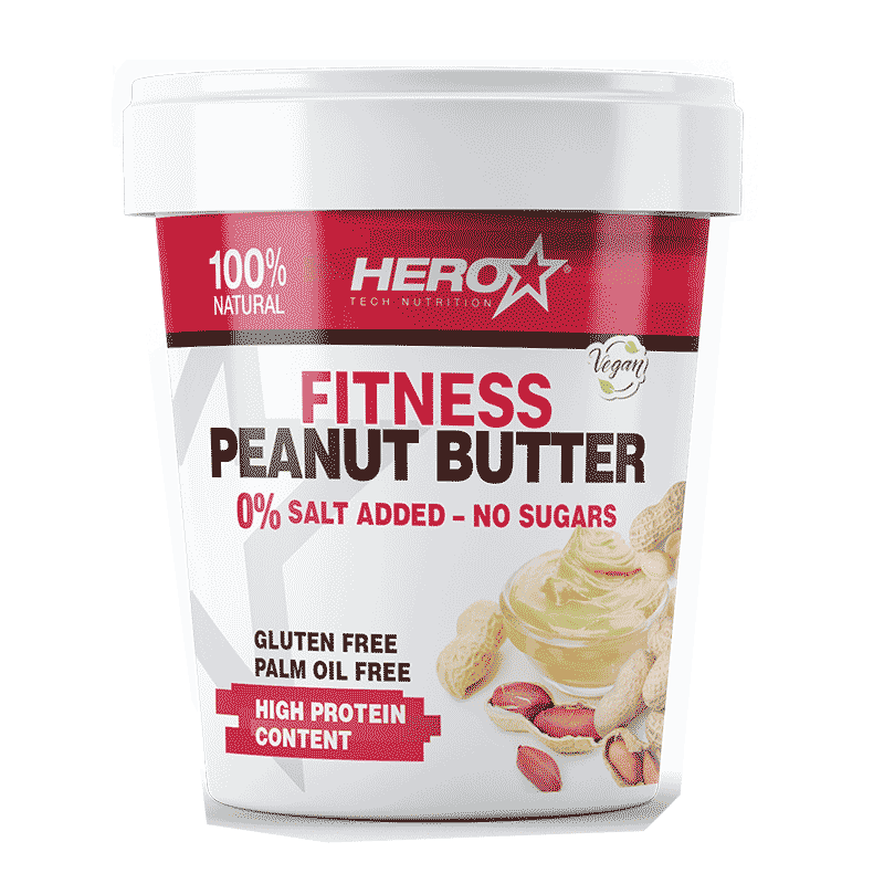 HEROTECH FITNESS PEANUT BUTTER 500 GRS
