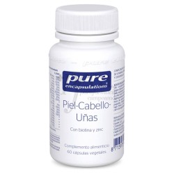 PURE ENCAPSULATIONS PIEL - CABELLO - UÑAS 60 CAPSULAS