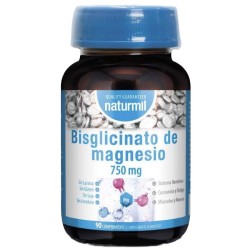 NATURMIL BISGLICINATO DE MAGNESIO 750MG - 90 COMPRIMIDOS