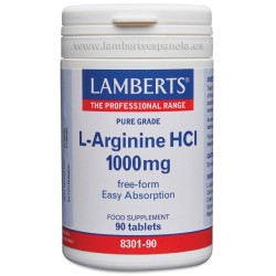 LAMBERTS L-ARGININE HCI 1000mg 90 TABLETAS