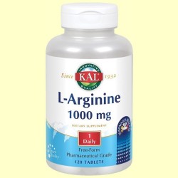 KAL L-ARGININE 1000MG - 120...