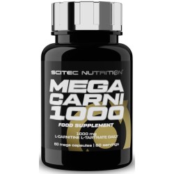 SCITEC NUTRITION MEGA CARNI 1000 60 MEGA CAPSULAS