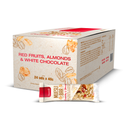 QUAMTRAX MUESLI BAR RED...
