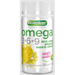 QUAMTRAX OMEGA 3 6 9 500 MG 60 CAPS