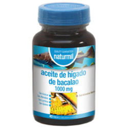 NATURMIL ACEITE HIGADO DE BACALAO 45 CAPS