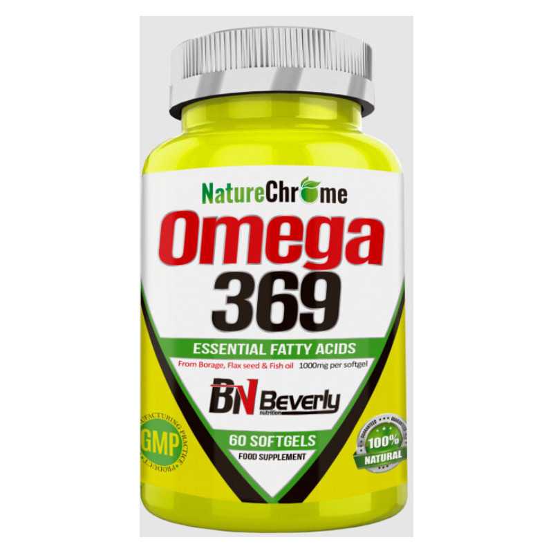 BEVERLY NUTRITION OMEGA 369 60 PERLAS