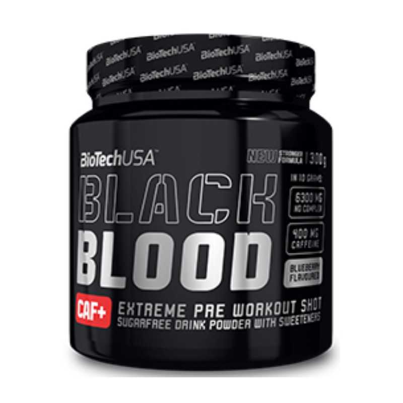 BIOTECHUSA BLACK BLOOD + CAF 300 GRS