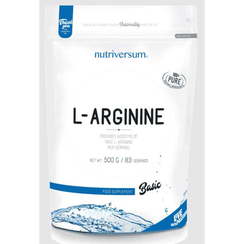 NUTRIVERSUM L-ARGININE 500 GR