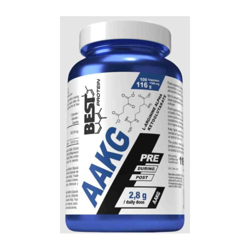 BEST PROTEIN AAKG 100 CAP