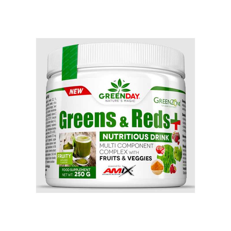 AMIX GREENS & REDS 250 GR