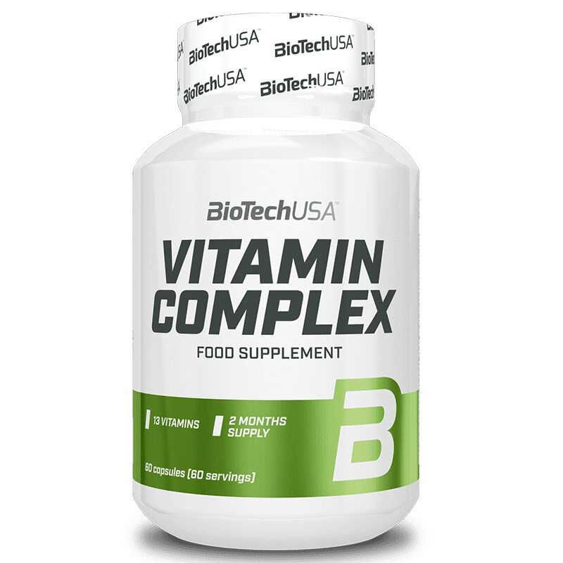BIOTECHUSA VITAMIN COMPLEX 60CAP