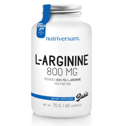 NUTRIVERSUM L-ARGININE 800MG 60CAPS