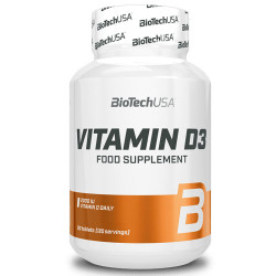 BIOTECHUSA VITAMIN D3 50mcg 60TABS