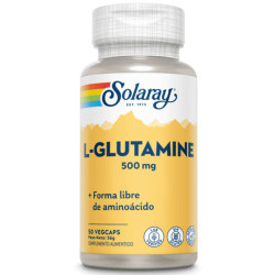 SOLARAY L-GLUTAMINE 500MG 50VCAPS