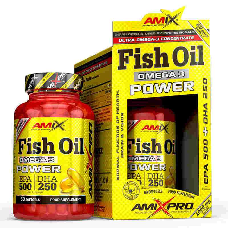 AMIX PRO FISH OIL OMEGA3 POWER 60 SOFTGEL