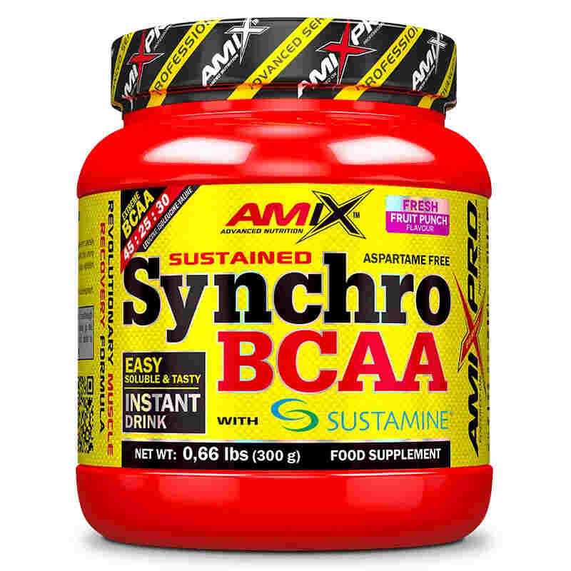 AMIX PRO SYNCHRO BCAA PLUS SUSTAMINE 300GR POWDER