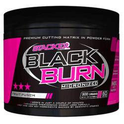 STACKER BLACK BURN MICRONIZED 300 GR